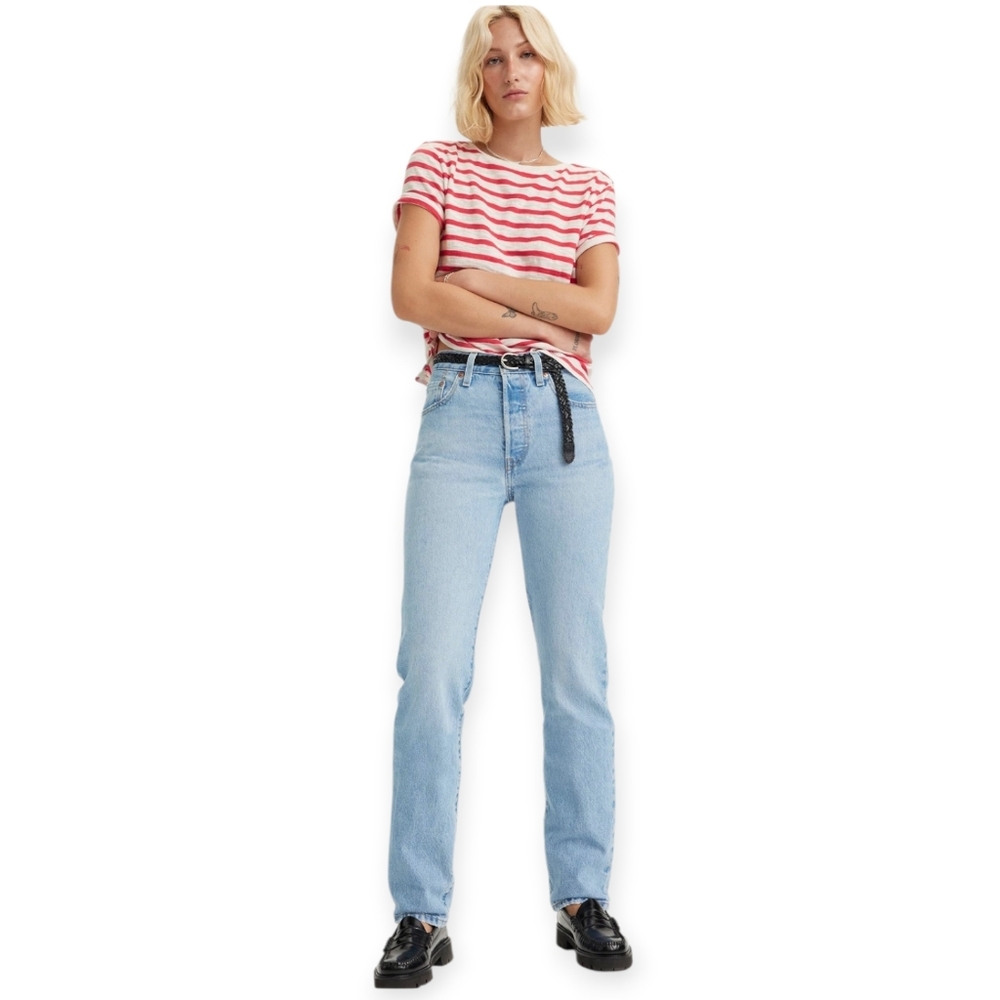 Levis 501 Original Jeans Size 27 Light Wash